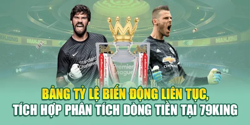 Bảng tỷ lệ biến động liên tục, tích hợp phân tích dòng tiền tại 79King